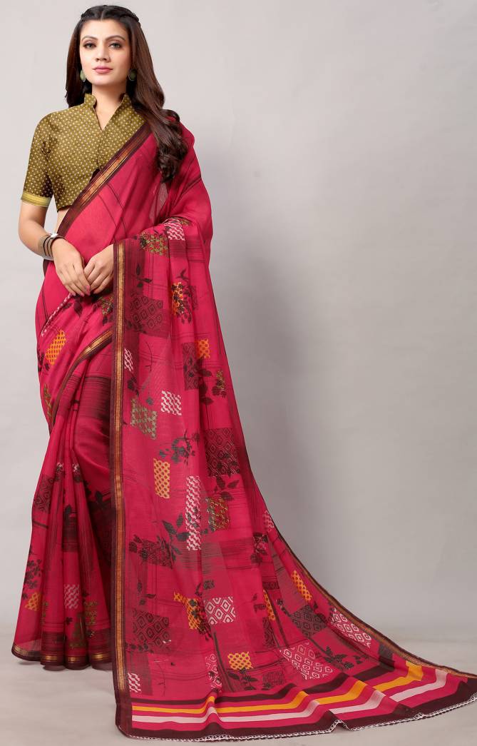 Shaily 4 Printed Cotton Regular Wear Designer Saree Collection